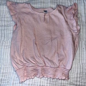 Carters girls 10 ruffle top - like new